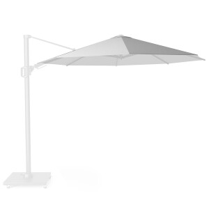 Zweefparasoldoek Platinum Challenger T2   350cm rond (Light grey)